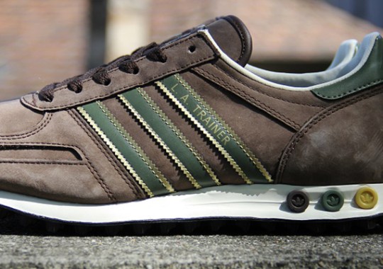 adidas Originals LA Trainer – Mustang Brown – Metallic Gold – St Major