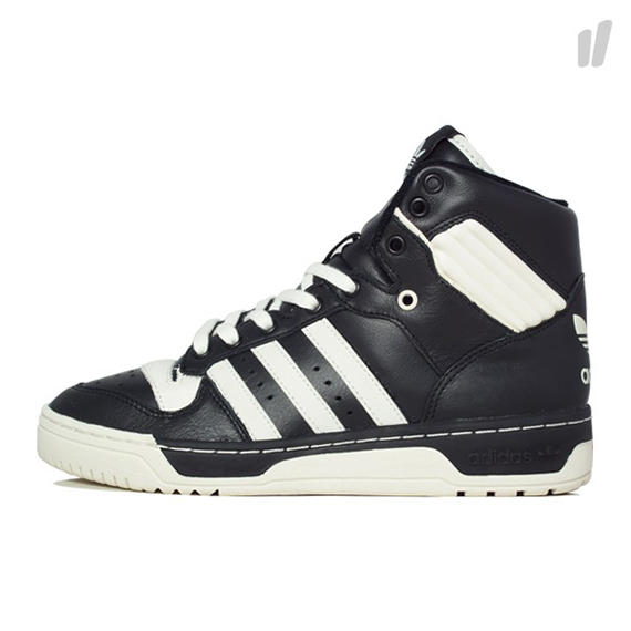 Adidas Rivalry Hi Black White 1