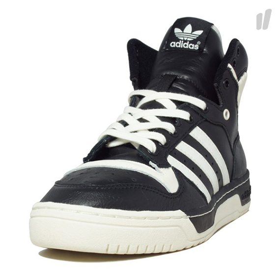 Adidas Rivalry Hi Black White 2