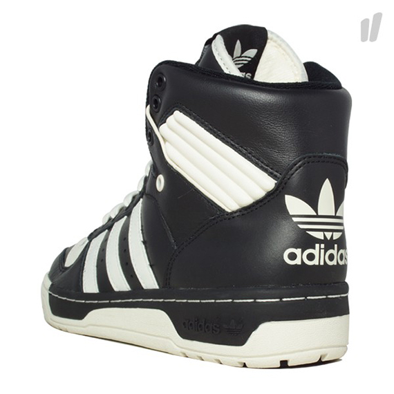 Adidas Rivalry Hi Black White 3