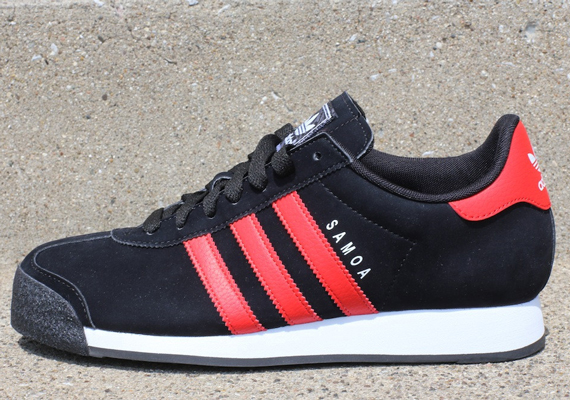 Adidas Samoa Black Red White 1