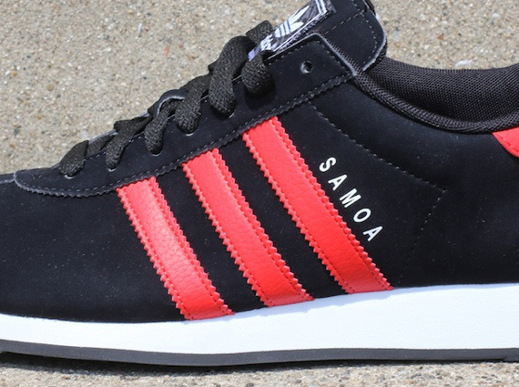 adidas Originals Samoa - Black - Red - White