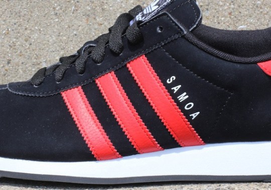 adidas Originals Samoa – Black – Red – White