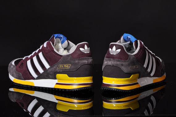 Adidas Zx 750 Light Maroon Night Burgundy 4