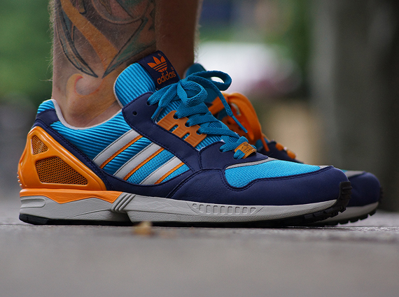 Adidas Zx9000 Blue Orange 1