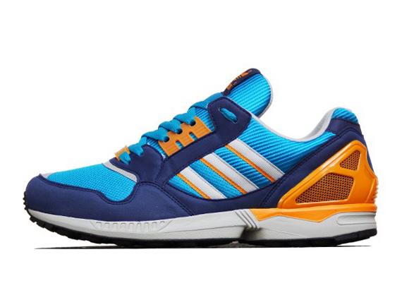 Adidas Zx9000 Blue Orange 2