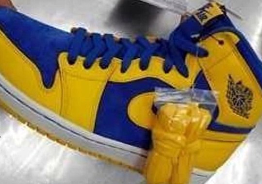 Air Jordan 1 Retro High OG – Yellow – Blue