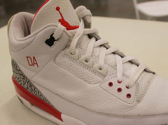 Air Jordan III - Derek Anderson PE