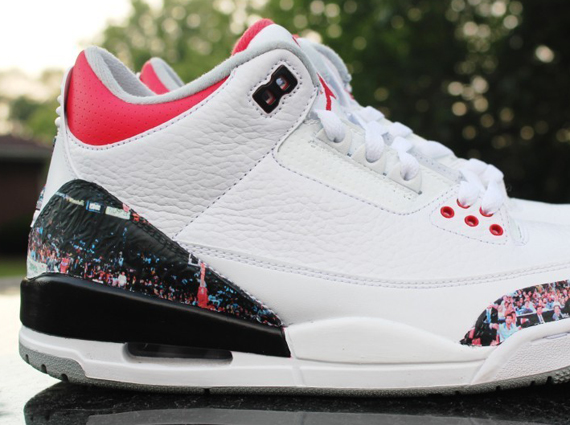 Air Jordan Iii Dunk Contest Customs Nift