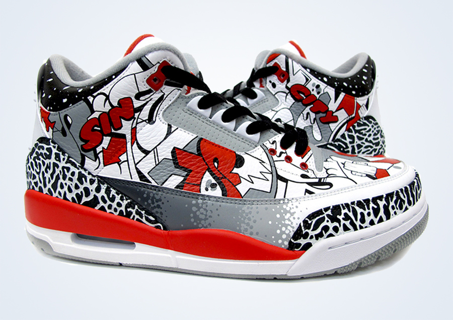 Air Jordan Iii Sin City Sekure D 8