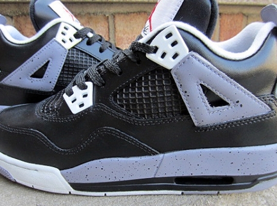 Air Jordan Iv Black Cement Customs 12