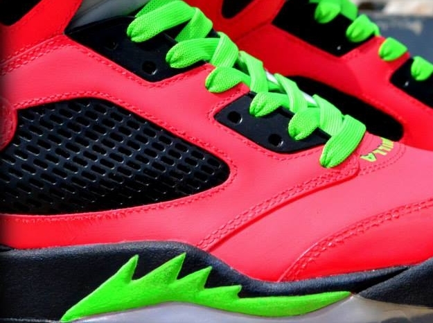 Air Jordan V "Vanilla Ice" Custom by Freaker Sneaks