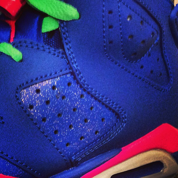 Air Jordan Vi Gs Royal Pink Neon 2014 Teaser