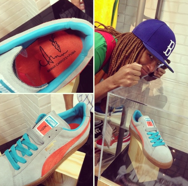 Anwar Carrots Puma Suede Clyde 02