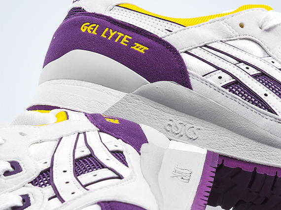 Asics Gel Lyte III - White - Purple - Yellow | Available