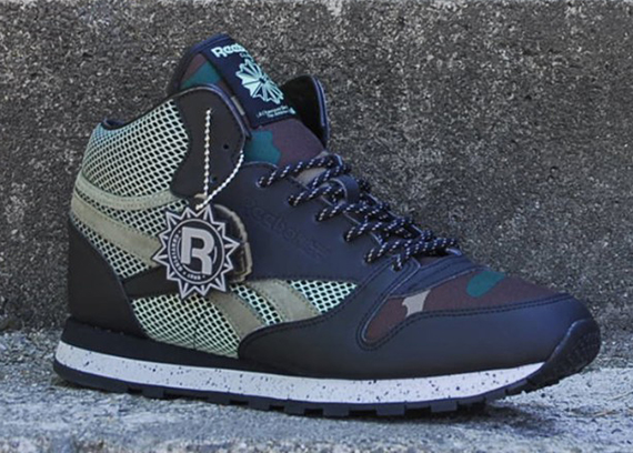 atmos x Reebok Classic Leather Mid R12 “Camo”