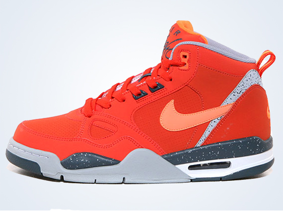 Flight 13 Mid Orange Grey