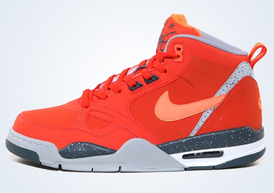 Nike Flight ’13 Mid – Orange – Grey