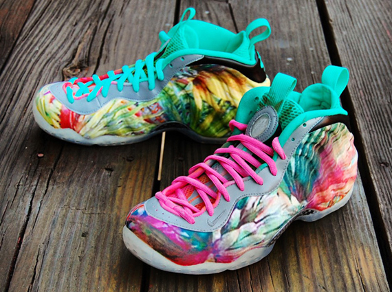 Nike Air Foamposite One “305” Customs by Gourmet Kickz