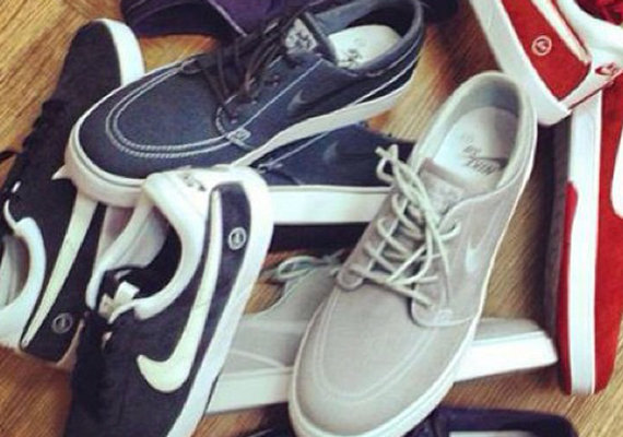 fragment design x Nike SB Janoski + Koston