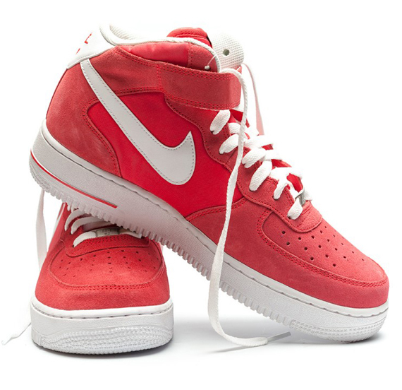 Fusion Red Air Force 1 Mid 5