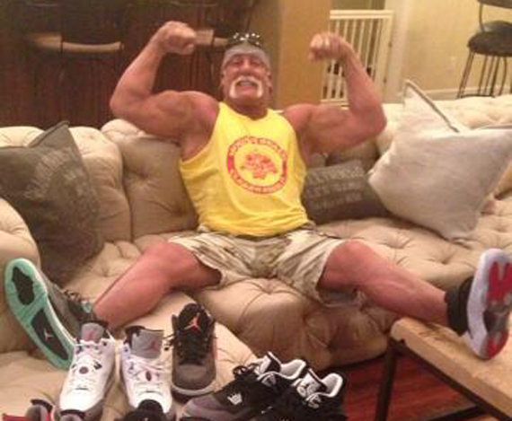 Hulk Hogan Air Jordans 2