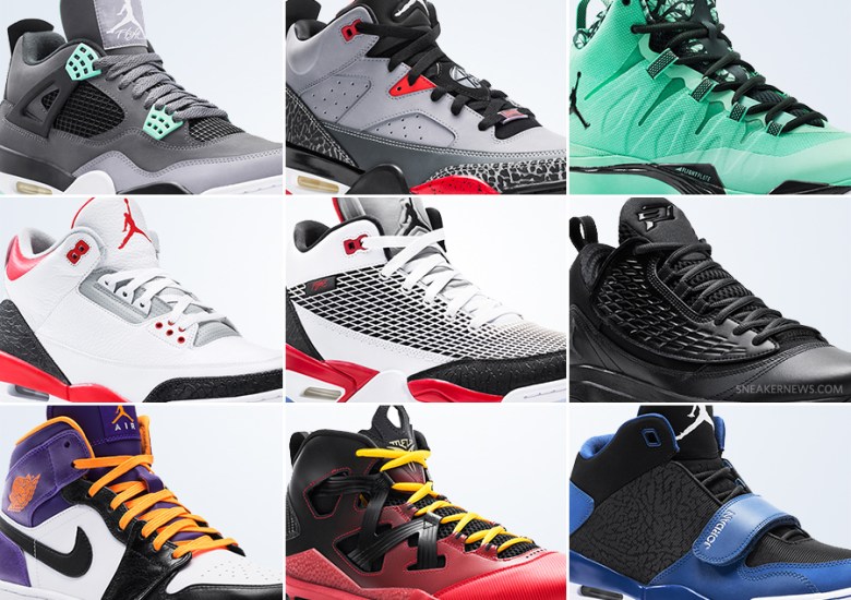 Jordan Brand August 2013 Footwear