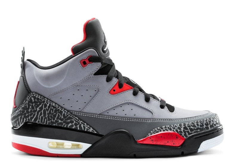 Jordan Son of Mars Low – Cement Grey – Black – Fire Red – White