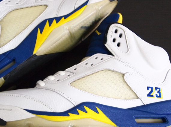 Air Jordan V “Laney” Alternate 23 Sample on eBay