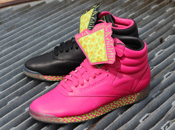 Keith Haring Foundation x Reebok Freestyle Hi