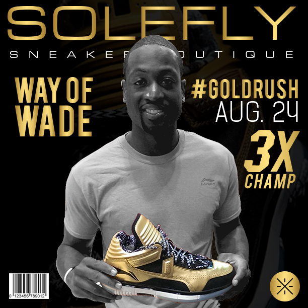 Li Ning Way Of Wade Encore Gold Rush Releasing
