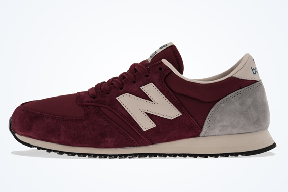 New Balance 420 Burgundy Grey 1