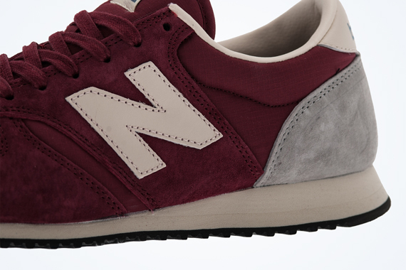 New Balance 420 Burgundy Grey 3