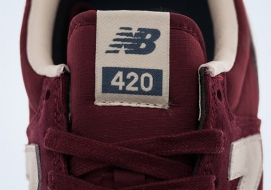 New Balance 420 – Burgundy – Grey