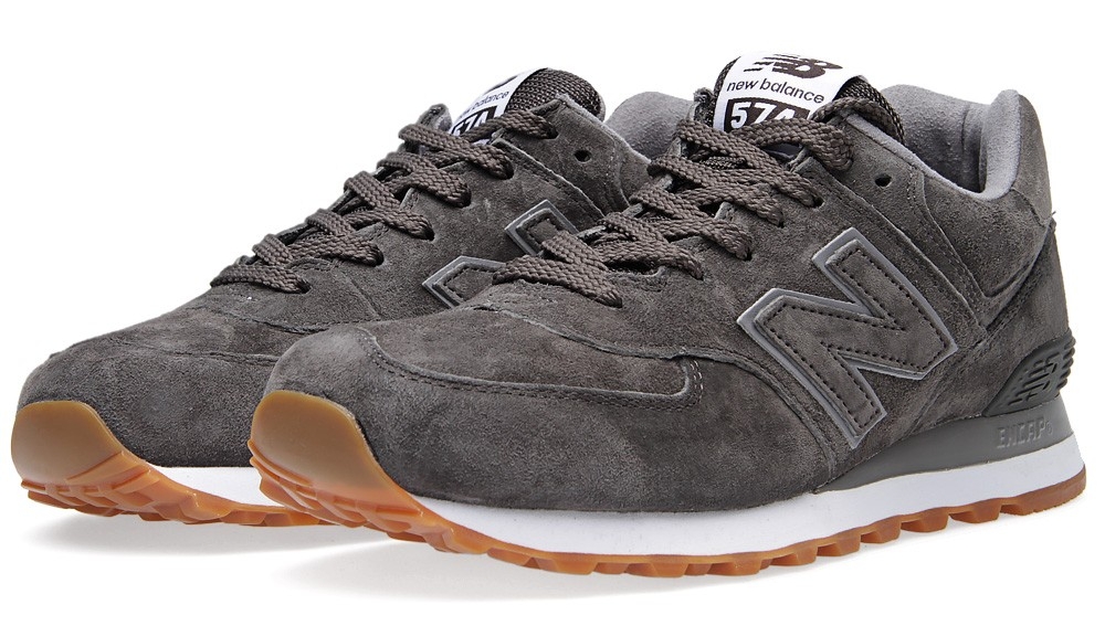 New Balance 574 Suede Gum Pack 10