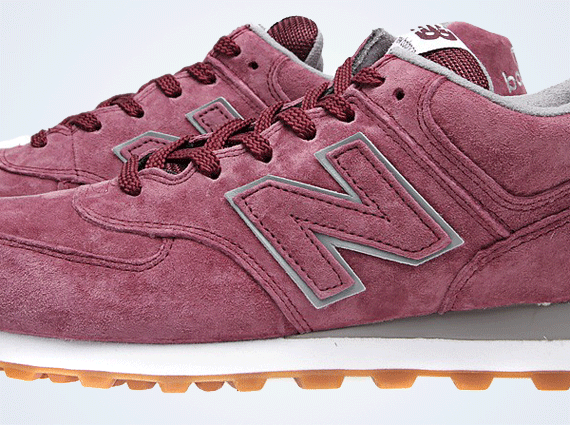 New Balance 574 Suede Gum Pack