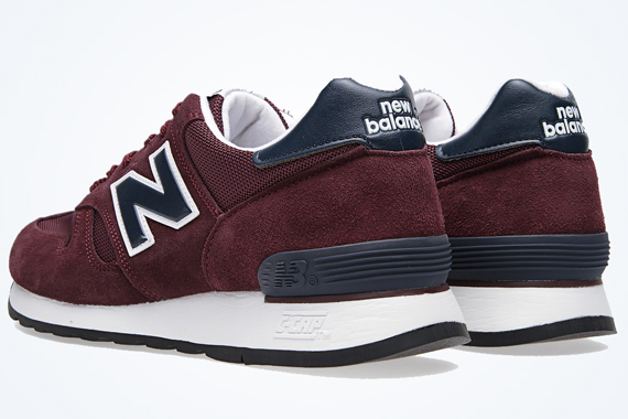 New Balance 670 Burgundy Navy White 4