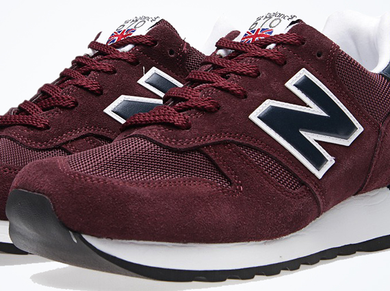 New Balance 670 Burgundy Navy White