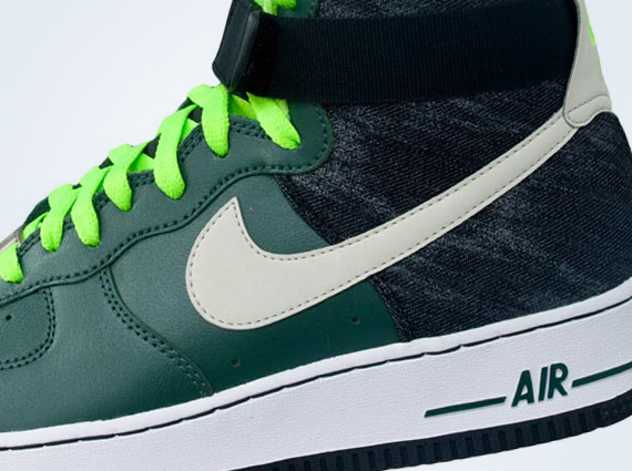 Nike Air Force 1 High - Vintage Green - Mortar - Black