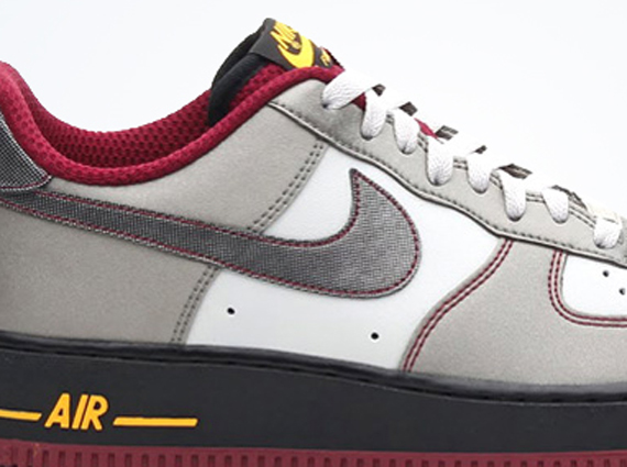 Nike Air Force 1 Low Dusty Grey Cherrywood 4