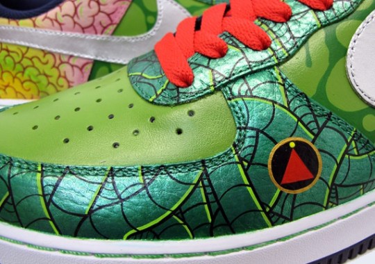 Nike Air Force 1 Low “Mars Attacks” Customs by Sekure D