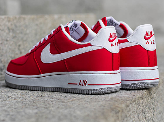 Nike Air Force 1 Low Nylon University Red 3