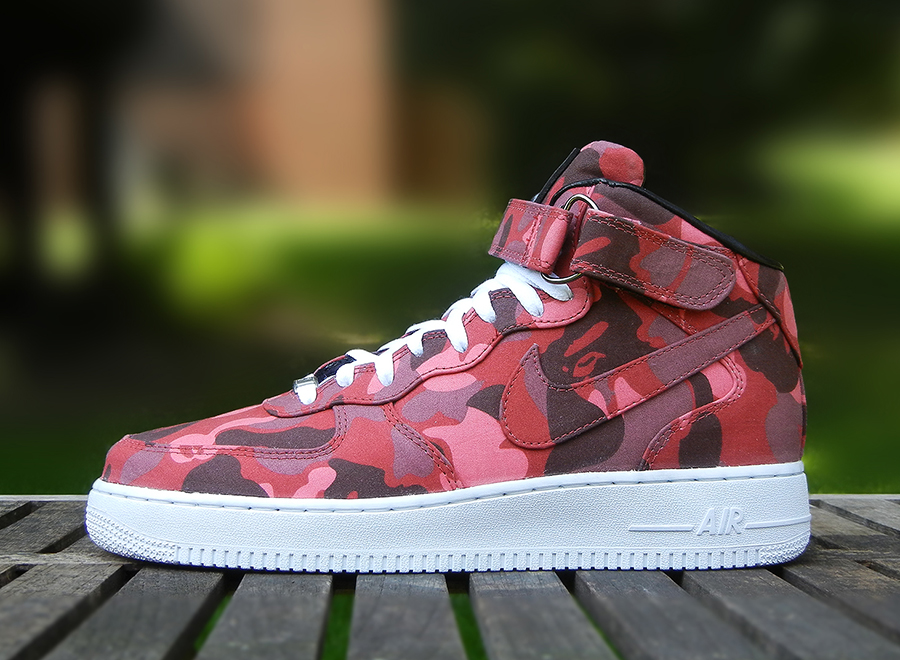 Nike Air Force 1 Mid Bape Jbf Customs 1