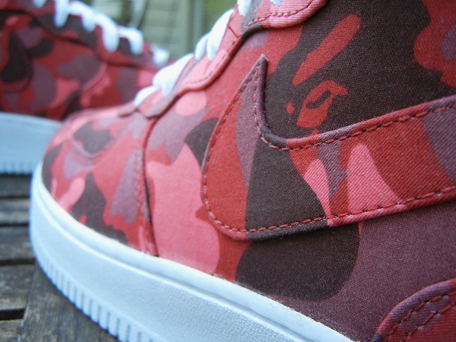 Nike Air Force 1 Mid Bape Jbf Customs 4