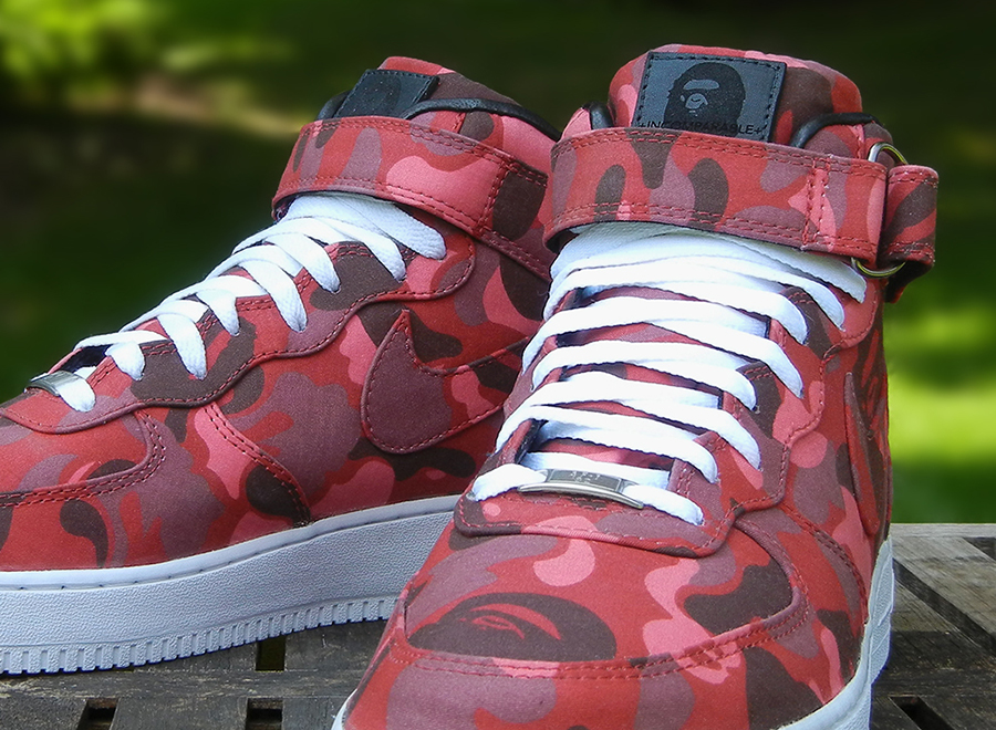 Nike Air Force 1 Mid Bape Jbf Customs