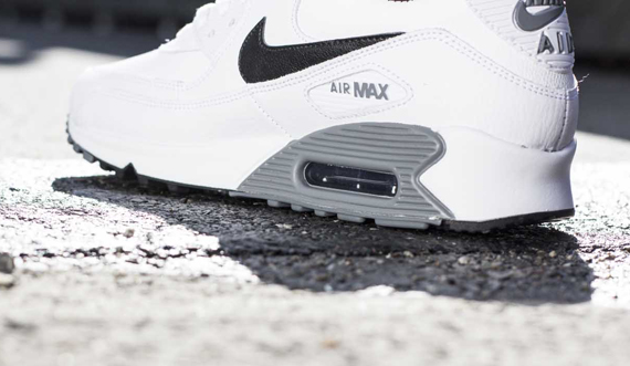 Nike Air Max 90 White Black Cool Grey 2