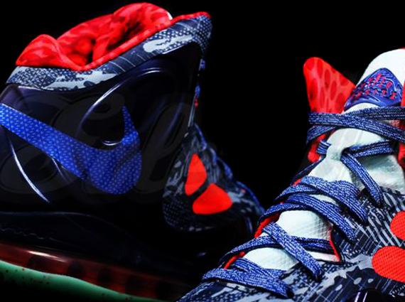 Nike Air Max Hyperposite Blue Red Graphic