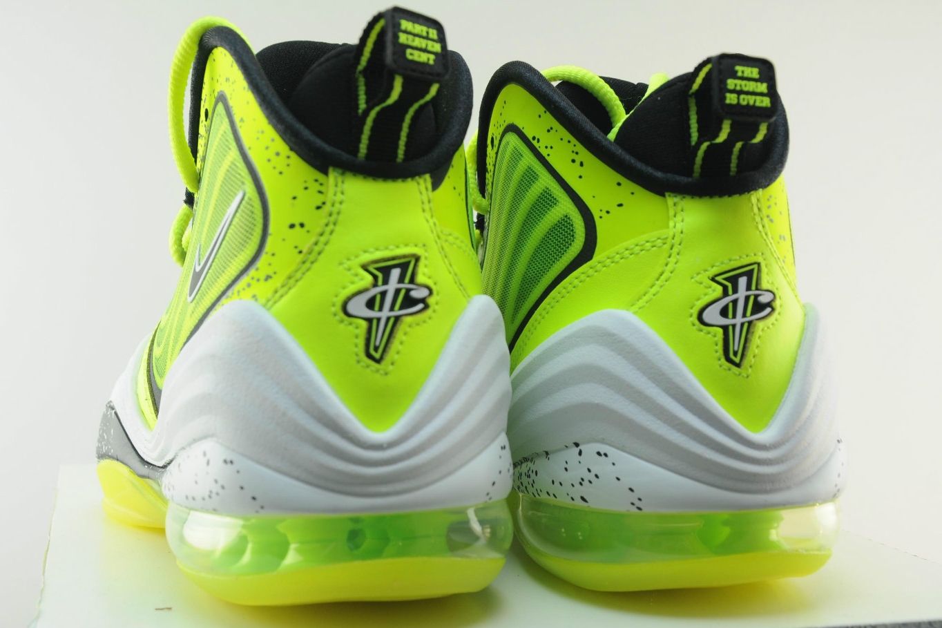 Nike Air Penny V Volt Black White 05