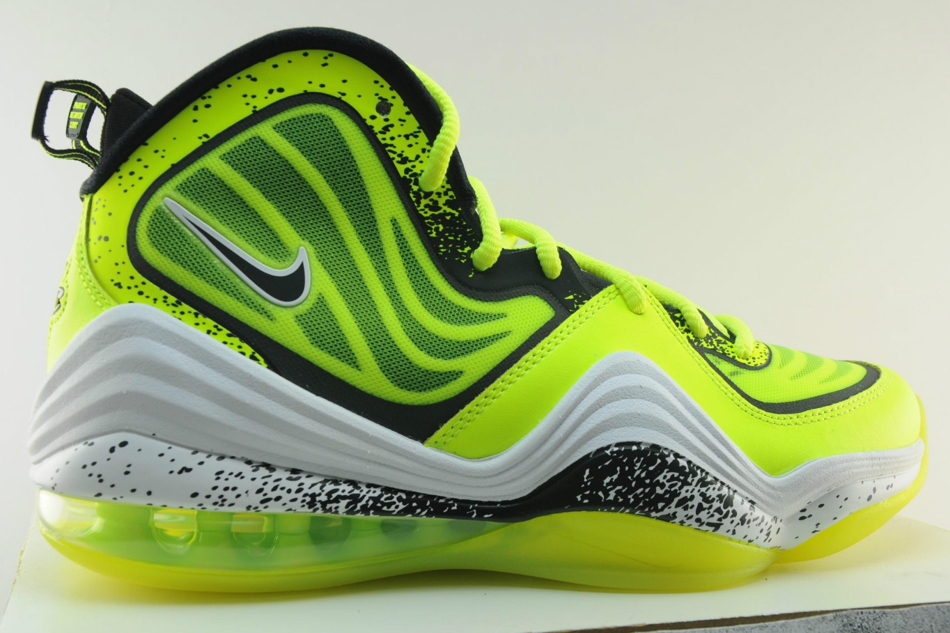 Nike Air Penny V Volt Black White 11