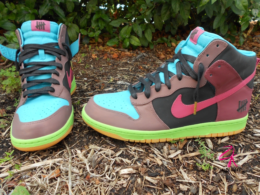 Nike Dunk High Undefeated Customs 07